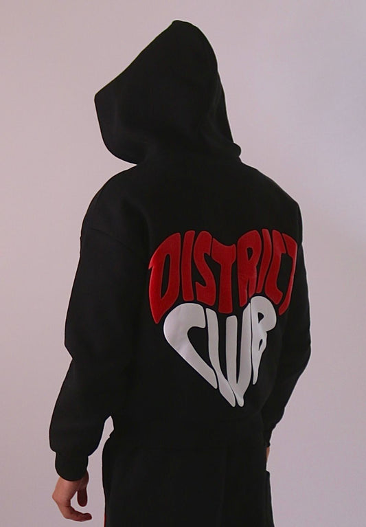 Black District Club Hoodie