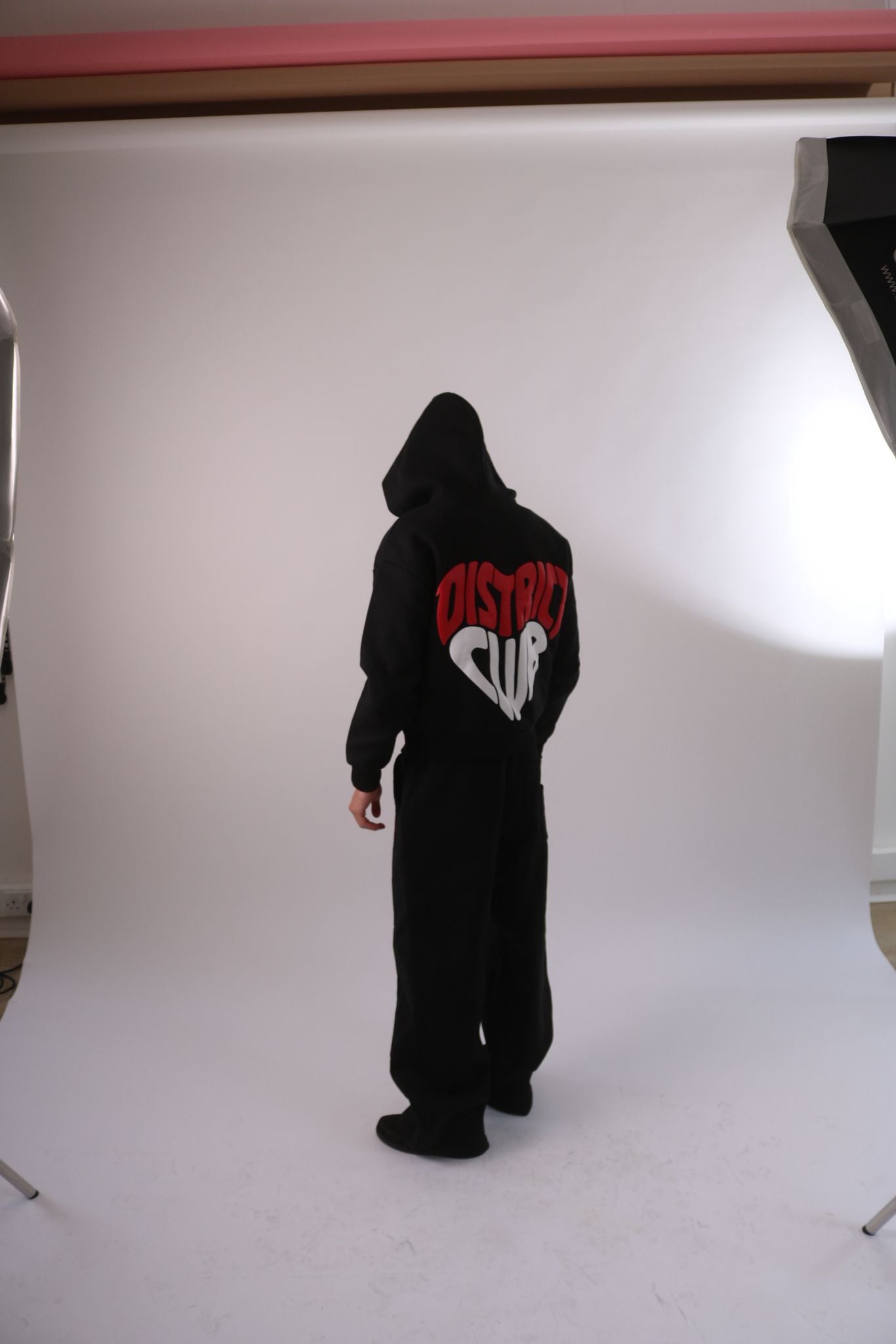 Black District Club Hoodie
