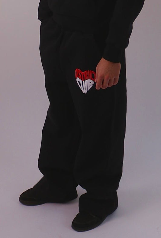 Black District Club Joggers